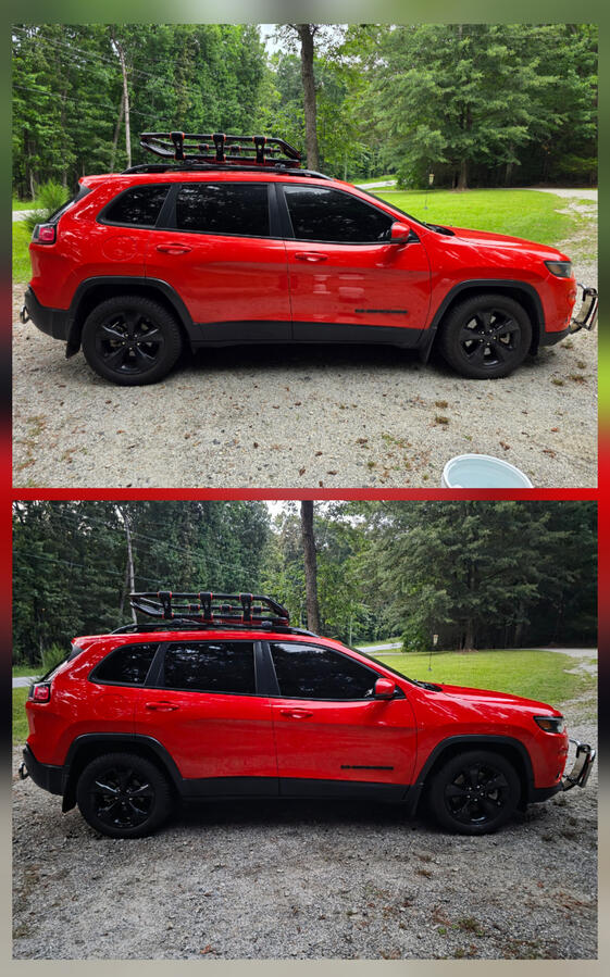 Before & After Jeep Cherokee