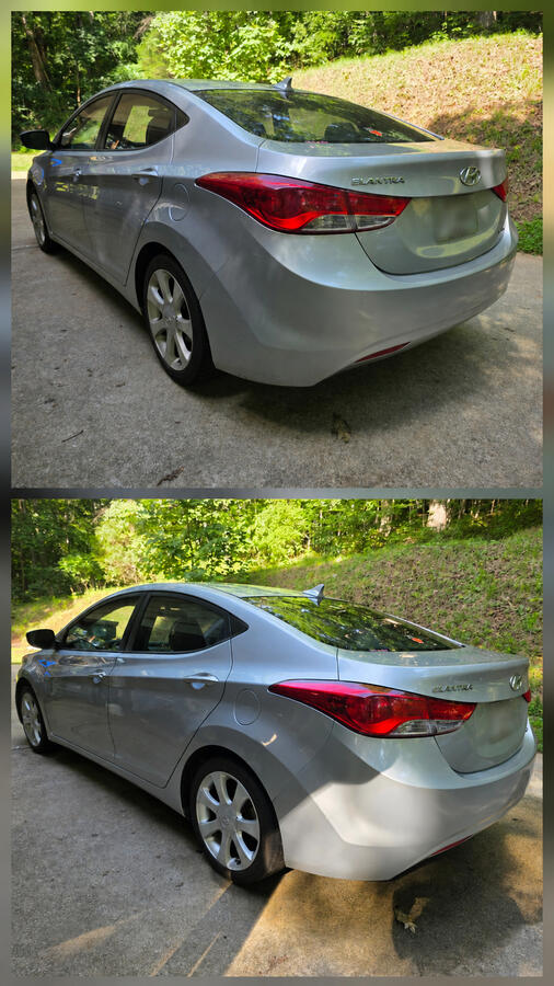 Before & After Hyundai Elantra
