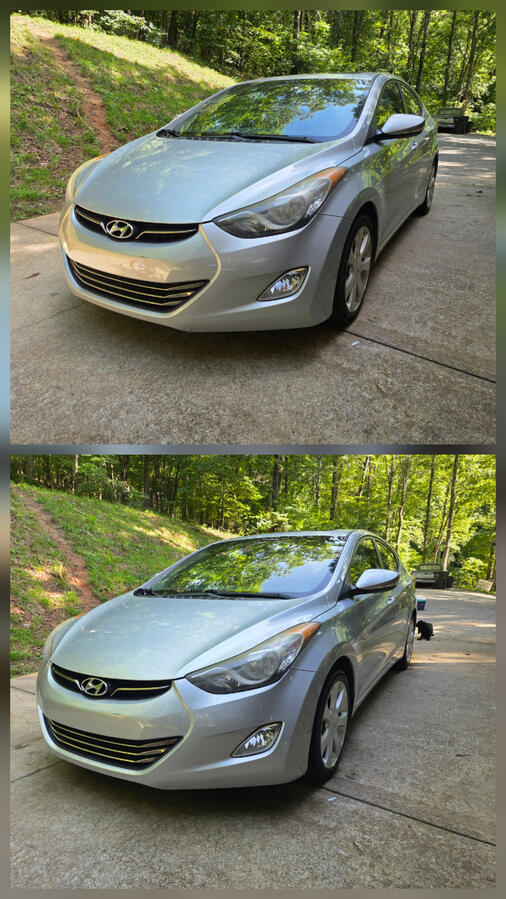 Before & After Hyundai Elantra