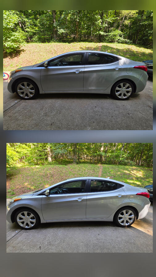 Before & After Hyundai Elantra