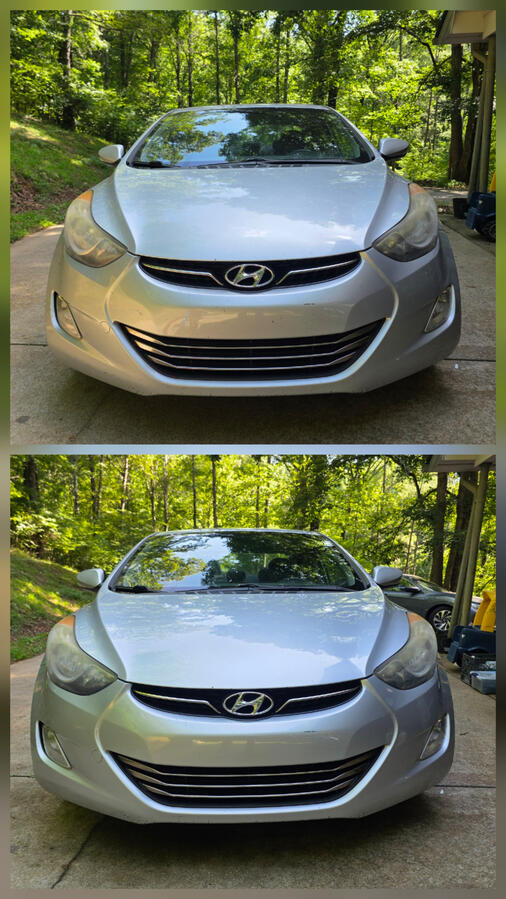 Before & After Hyundai Elantra