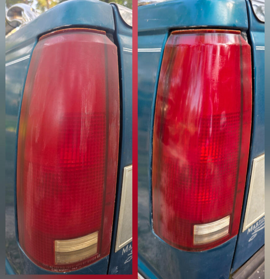 Headlight Restoration With Ceramic/UV Coating