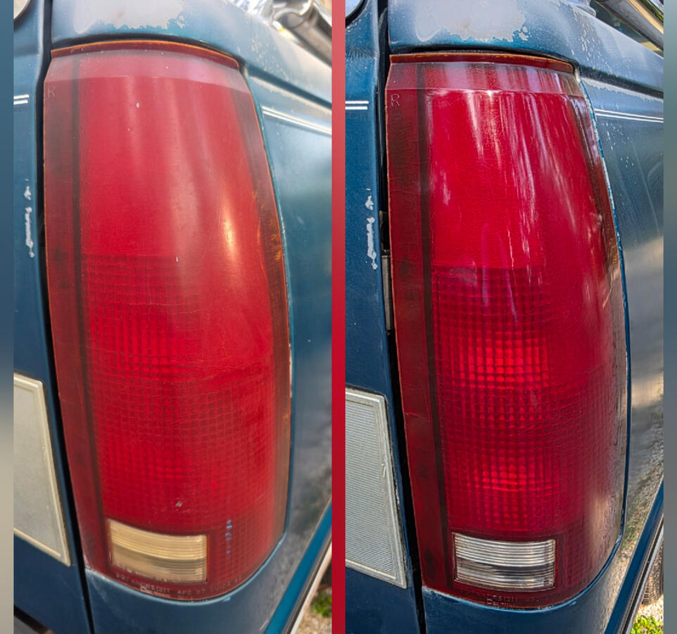 Headlight Restoration With Ceramic/UV Coating
