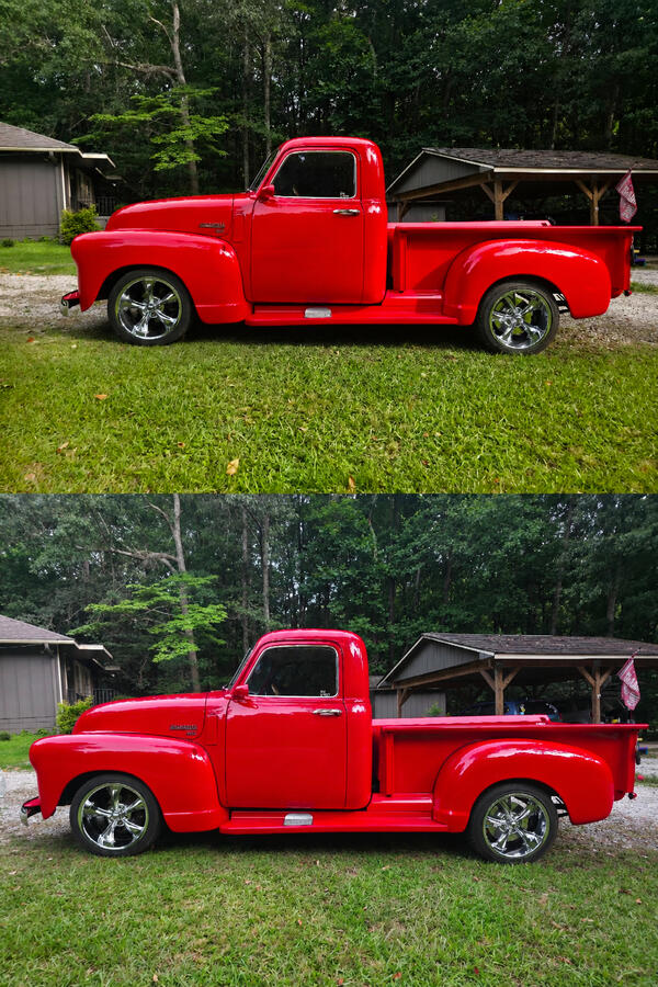 Before & After Chevrolet 3100
