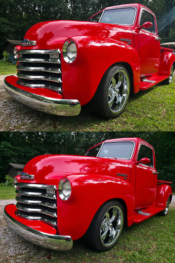 Before & After Chevrolet 3100