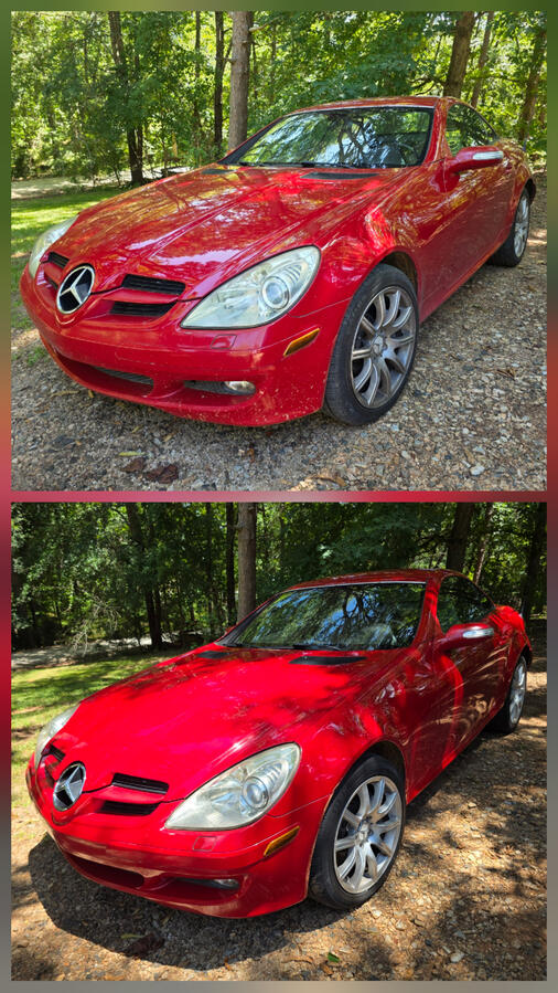 Before & After Mercedes SLK 350