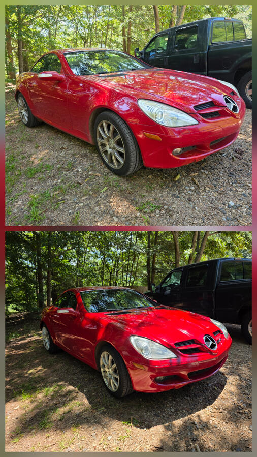 Before & After Mercedes SLK 350